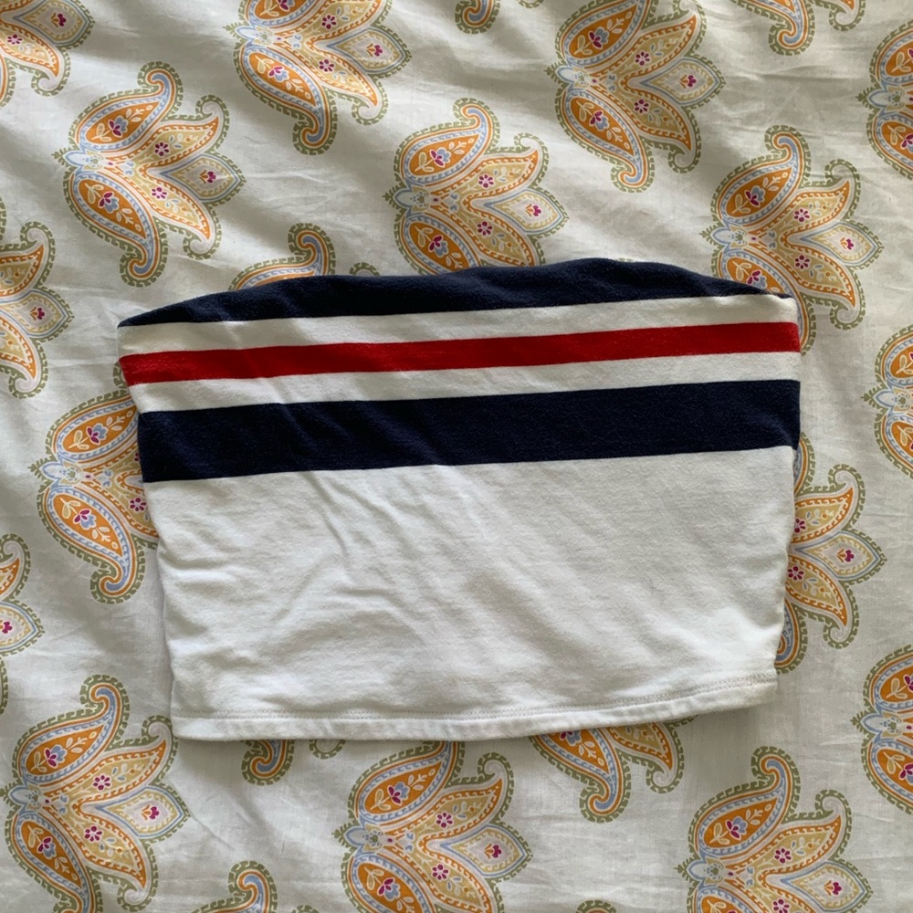 Garage Striped Crop top